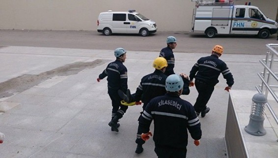 В головном офисе British Petroleum в Баку произошел пожар