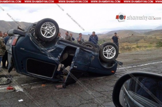 Ավտովթար Եղեգնաձոր-Մալիշկա ավտոճանապարհին, կան տուժածներ