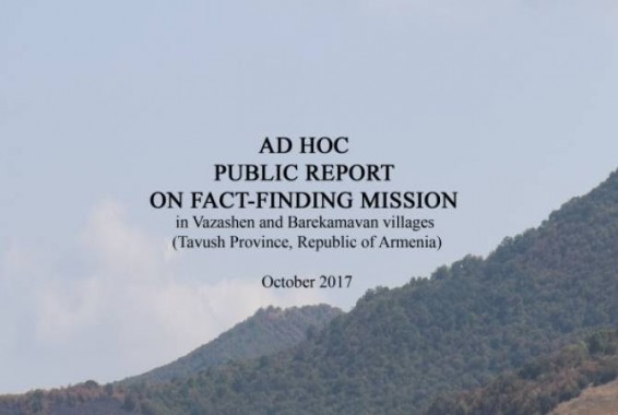 ՄԻՊ-ի աշխատակազմը Վազաշենում և Բարեկամավանում փաստահավաք աշխատանքների արդյունքները տեղայնացրել է Google Earth-ում