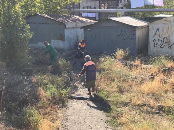 Photo. Արաբկիր վարչական շրջանում իրականացվել են շաբաթօրյակային աշխատանքներ