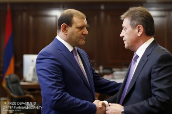 Տարոն Մարգարյանը Մոսկվայի կառավարության նախարարի հետ քննարկել է Երևանի օրերի անցկացման հետ կապված հարցեր