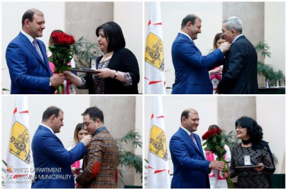 Երևանի 2799-ամյակի առթիվ Տարոն Մարգարյանն այսօր մի շարք պարգևներ է հանձնել