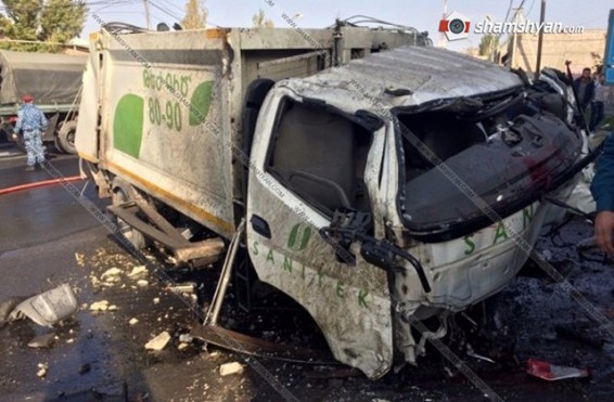 Խոշոր ավտովթար Երևանում. կան վիրավորներ