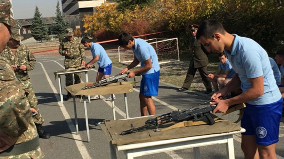 Մեկնարկել է նախազորակոչային և զորակոչային տարիքի երիտասարդների ռազմամարզական խաղերի եզրափակիչ փուլը