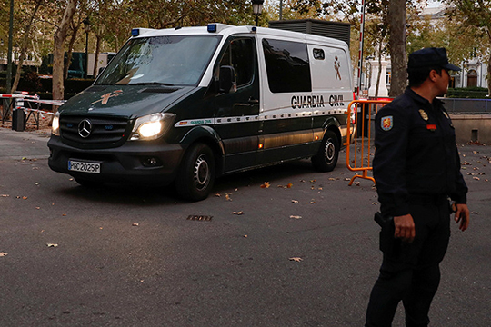 Կատալոնիայի կառավարության 9 նախկին անդամ գիշերը բանտում է անցկացրել