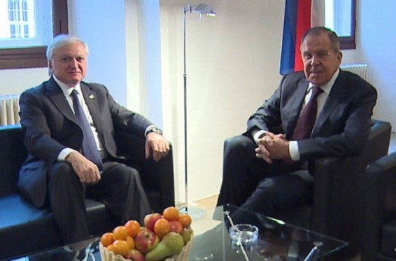 Վիեննայում կայացած հանդիպմանն Է. Նալբանդյանն ու Ս. Լավրովն անդրադարձել են ԼՂ հարցի խաղաղ կարգավորման գործընթացին