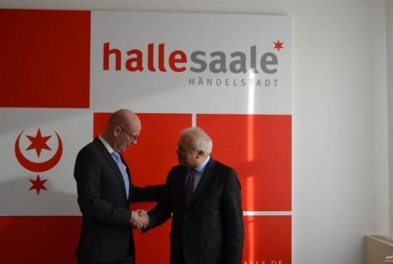 Գերմանիայում Հայաստանի դեսպանն այցելել է Հալլե քաղաք