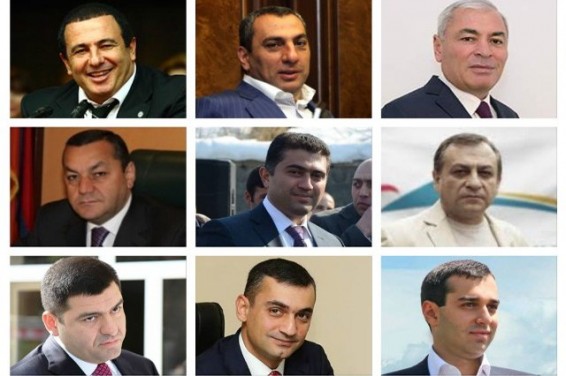 ԱԺ 15 ամենահարուստ պատգամավորները՝ ըստ դրամական միջոցների չափի. B4B.am