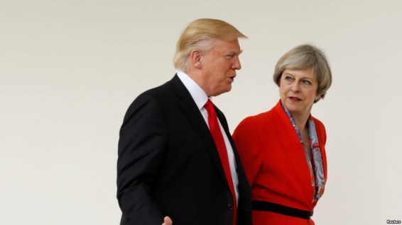 Трамп и Мэй высказались за новые мирные инициативы по Ближнему Востоку