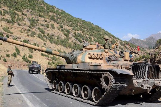 Թուրքիայի զինուժը Իրաքի տարածքում ցամաքային գործողություն է սկսել