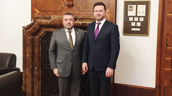 Չեխիայում ՀՀ դեսպանը հանդիպել է Պատգամավորների պալատի նորընտիր նախագահի հետ