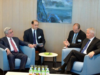 Եվրոպայում մարդու իրավունքների պաշտպանության հարցում չպետք է լինեն «գորշ գոտիներ». Սերժ Սարգսյանը՝ Յագլանդին