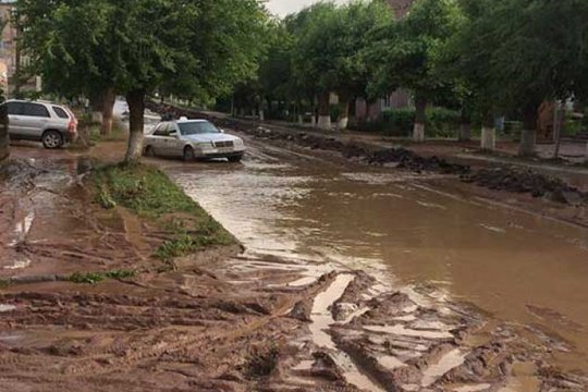 Արթիկով անցնող ճանապարհը դժվարանցանելի է