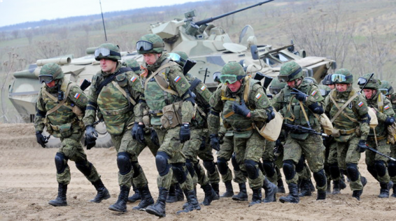 Мотострелки российской военной базы в Армении в ходе занятий на высокогорном полигоне уничтожили условную диверсионную группу