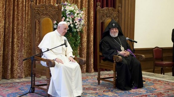 Հռոմի պապն ու Ամենայն հայոց կաթողիկոսը համատեղ հայտարարություն կստորագրեն