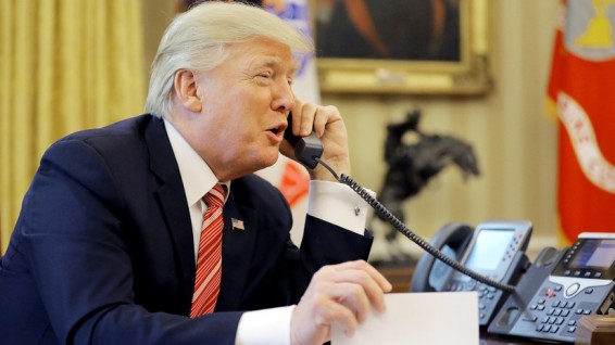 Трамп провёл телефонный разговор с Путиным