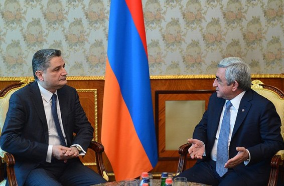 Տիգրան Սարգսյանը շնորհավորել է Սերժ Սարգսյանին