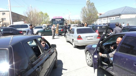 Գյումրիում երթ և հանրահավաք անցկացվեց