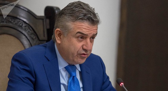 Карен Карапетян объяснил причину отмены переговоров с Пашиняном