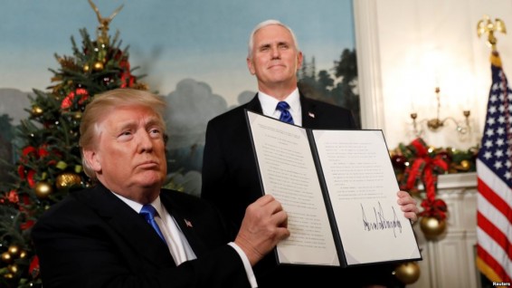 Трамп не будет присутствовать на открытии посольства США в Иерусалиме