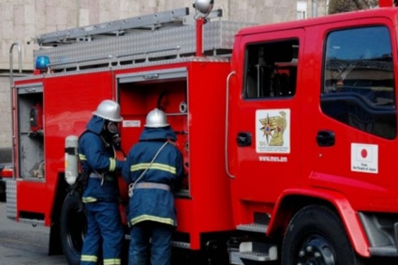 Հրդեհ՝ Ֆիզիկայի ինստիտուտի մոտակա այգում