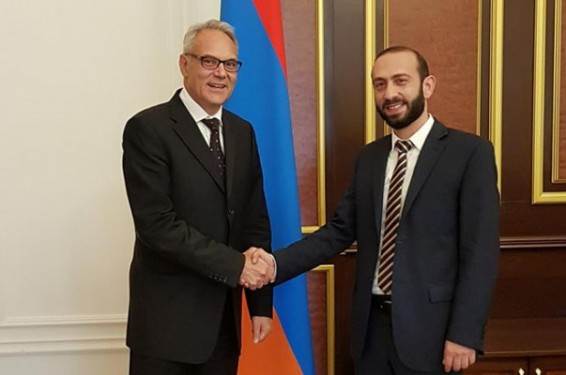 Արարատ Միրզոյանը Գերմանիայի դեսպանի հետ քննարկել է հայ-գերմանական բազմակողմ համագործակցության խորացման անհրաժեշտությունը