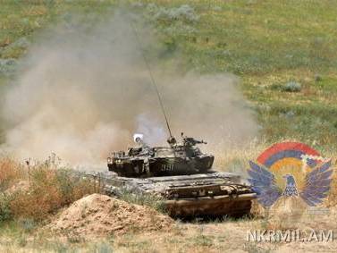 ԼՂ ՊԲ-ում մարտական հրաձգությամբ մարտավարական զորավարժություն է անցկացվել