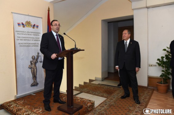 ՍԴ–ում նշում են Սահմանադրության օրը. ներկա է նաև Հանրապետության նախագահը