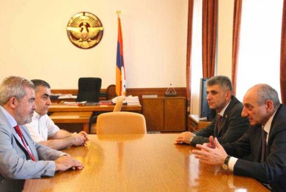 Արցախի նախագահն ընդունել է ՀՅԴ Բյուրոյի ներկայացուցիչներին