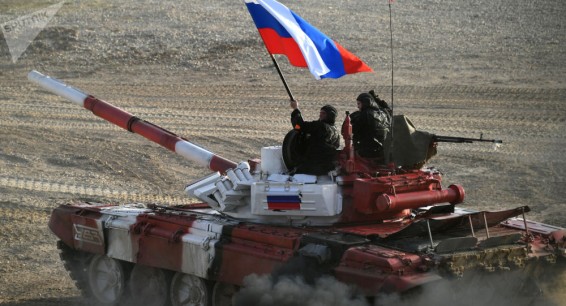 Турнир по танковому биатлону: российская команда обогнала своих соперников