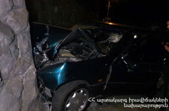 Ավտովթար է տեղի ունեցել Չարենց–Հերացի խաչմերուկում