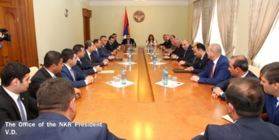 Հանդիպում Երեւանի քաղաքապետ Տարոն Մարգարյանի հետ