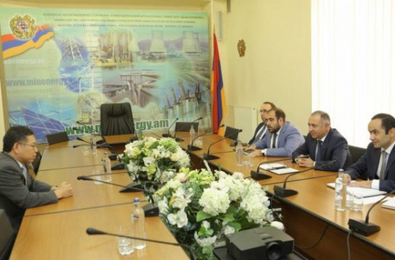 Արթուր Գրիգորյանը ՉԺՀ դեսպանի հետ քննարկել է արևային լուսաթաղանթների արտադրություն հիմնելու նախագծին վերաբերող հարցեր