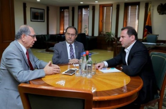 Դավիթ Տոնոյանն ընդունել է Ամերիկայի Հայ Ավետարանչական Ընկերակցության գործադիր տնօրեն