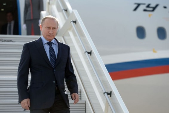 Путин прибыл в Баку с кратким рабочим визитом