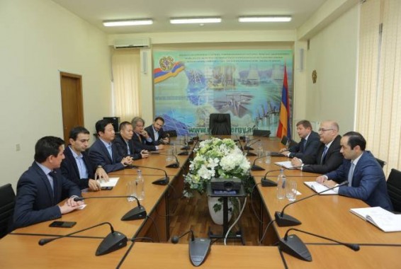 Գարեգին Բաղրամյանն ընդունել է չինական բանկի նախագահին