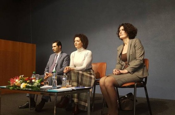 Աննա Հակոբյանը Ժնևում հանդիպել է հայ համայնքի ներկայացուցիչների հետ