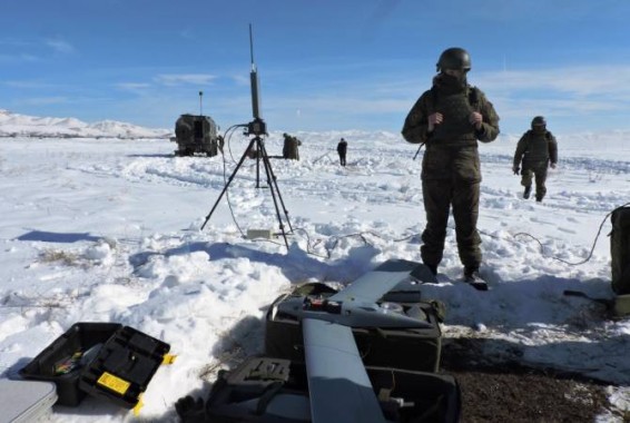 В российской военной базе ЮВО в Армении началось применение беспилотных летательных аппаратов