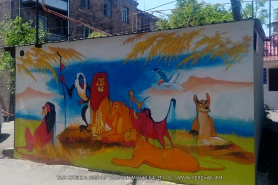 Նկարազարդման աշխատանքներ` մայրաքաղաքի վարչական շրջաններում