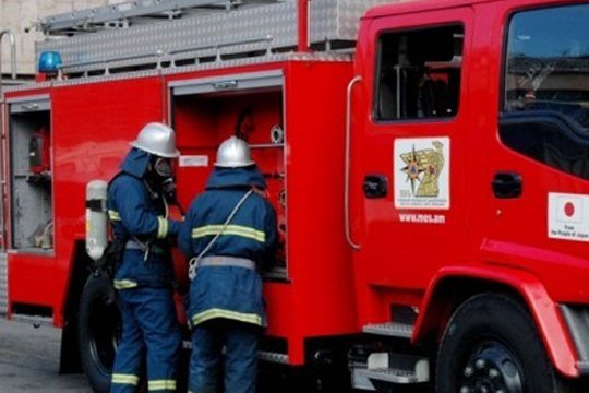 Հրդեհ Խոր Վիրապ վանքի մոտ գտնվող հացատանը