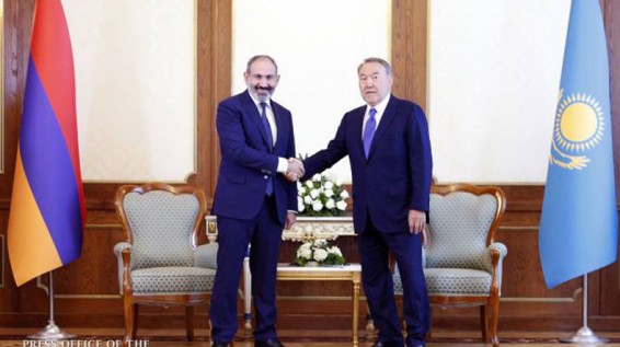 Նազարբաևն էլ շնորհավորեց Փաշինյանին