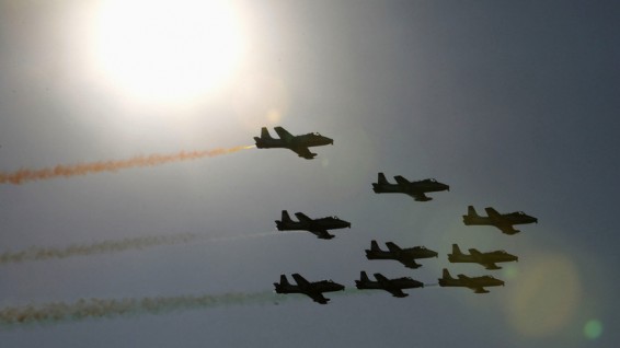 В Индии разбились два самолёта пилотажной группы ВВС