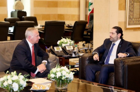 Լիբանանի վարչապետը այցելելու է Հայաստան. Սաադ Հարիրին ընդունել է դեսպան Աթաբեկյանին