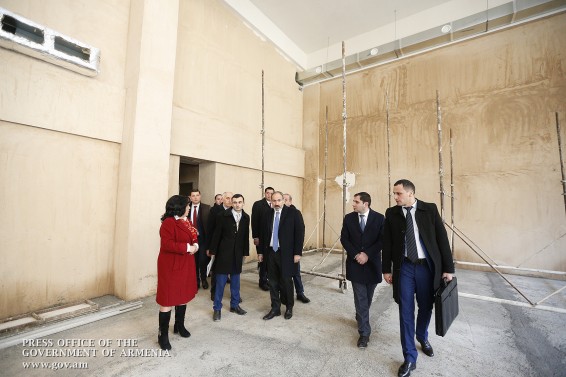 Նիկոլ Փաշինյանը ծանոթացել է Վանաձորի թիվ 7 հիմնական դպրոցի կառուցման շինաշխատանքների ընթացքին