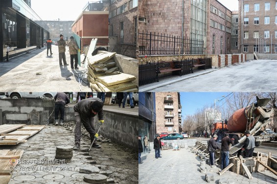 Կոմիտասի 15 հասցեում կառուցապատողն իր իսկ ուժերով վերացնում է խախտումները