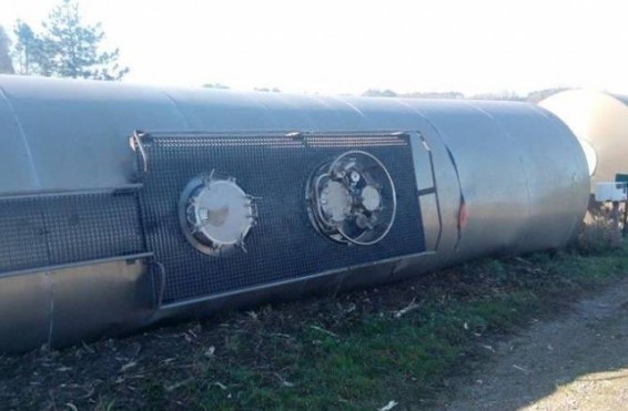 Ֆրանսիայում թունավոր նյութեր փոխադրող բեռնատար գնացք է դուրս ընկել ռելսերից