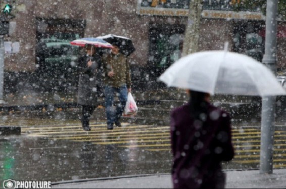 Մարտի 29-ից ապրիլի 2-ը սպասվում են տեղումներ, լեռնային շրջաններում` ձյան տեսքով