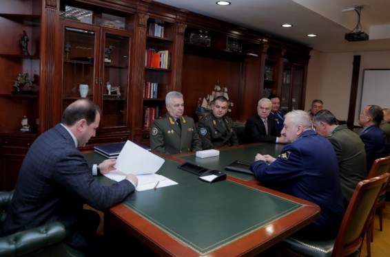 ՀՀ պաշտպանության նախարարն ընդունել է ԱՊՀ ՀՕՊ համադրման կոմիտեի նիստի մասնակիցներին