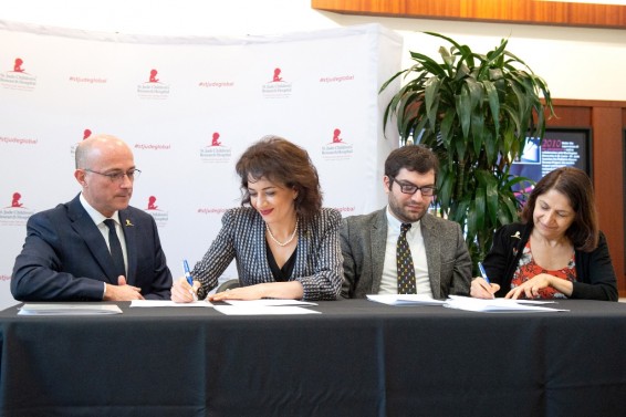 Հայաստանն առաջին պետությունն է, որ միացավ Սբ. Հուդայի մանկական հետազոտական հիվանդանոցի՝ քաղցկեղի դեմ պայքարի ծրագրին