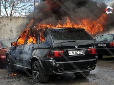 Արտակարգ դեպք ՃՈ հատուկ պահպանվող տարածքում. BMW X5-ը վերածվել է մոխրակույտի